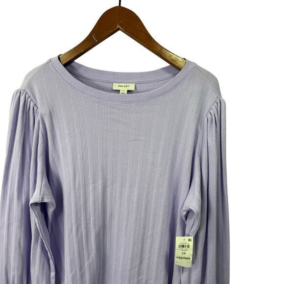 On 34th Macys Women’s Plus Blouse Top sz 1X NEW # H774 - Picture 4 of 7